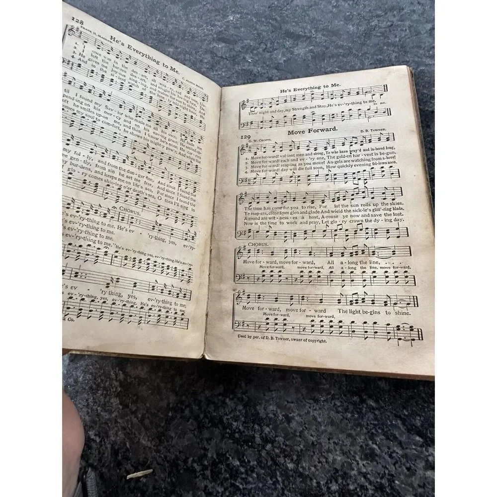Pentecostal Hymns Number Three‎ Henry Date 1902 Hardcover Vintage Religious